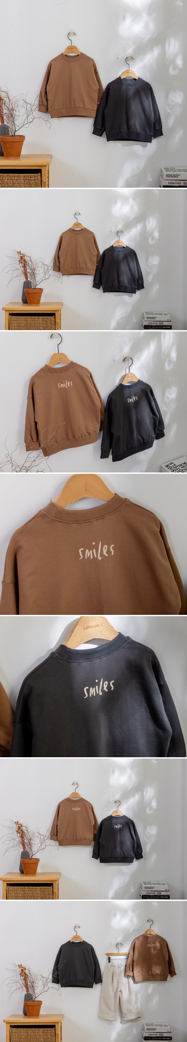 London I - Korean Children Fashion - #littlefashionista - Smile Tee