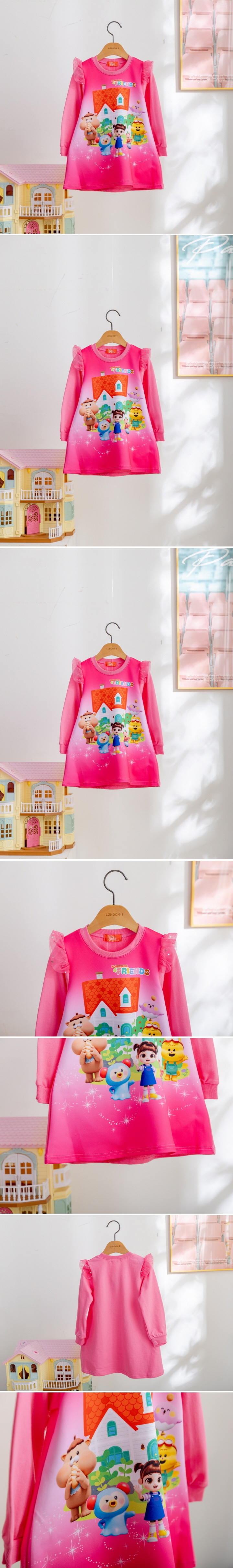London I - Korean Children Fashion - #magicofchildhood - Vivid Friends One-piece