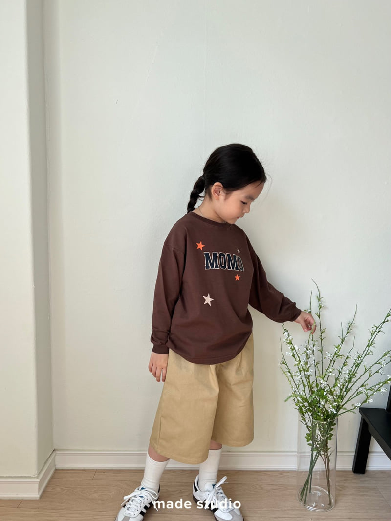 Made Studio - Korean Children Fashion - #Kfashion4kids - Twill Half Pants - 8