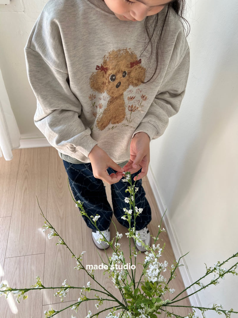 Made Studio - Korean Children Fashion - #Kfashion4kids - Puppy Sweatshirt - 6