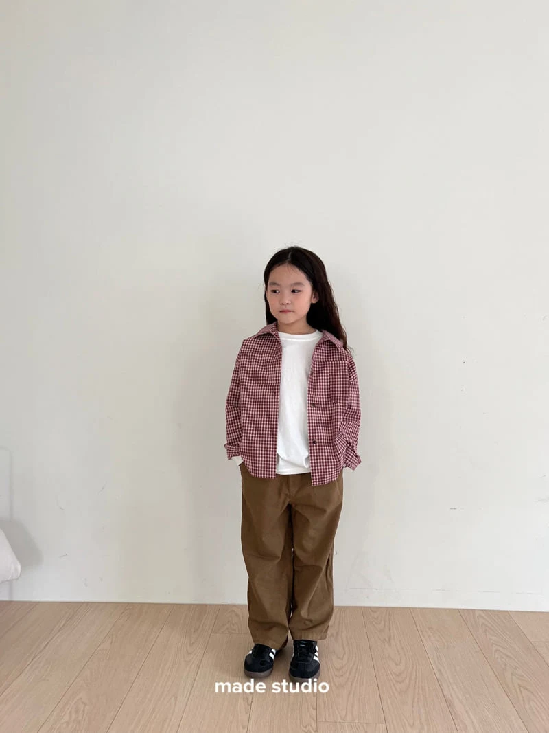 Made Studio - Korean Children Fashion - #stylishchildhood - Barbie Cotton Pants - 4