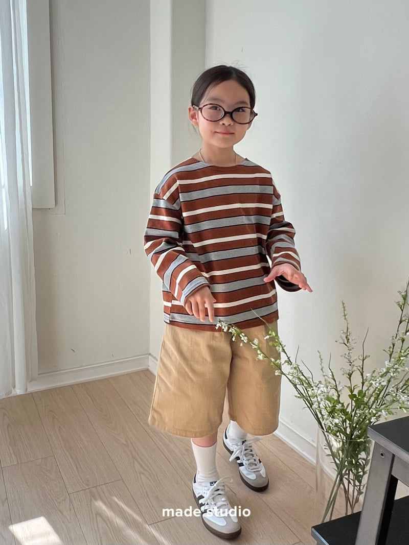 Made Studio - Korean Children Fashion - #discoveringself - Duffy Stripe Tee - 6