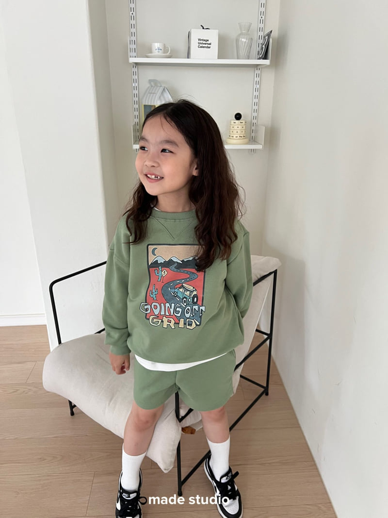 Made Studio - Korean Children Fashion - #fashionkids - Going Sweatshirt - 5