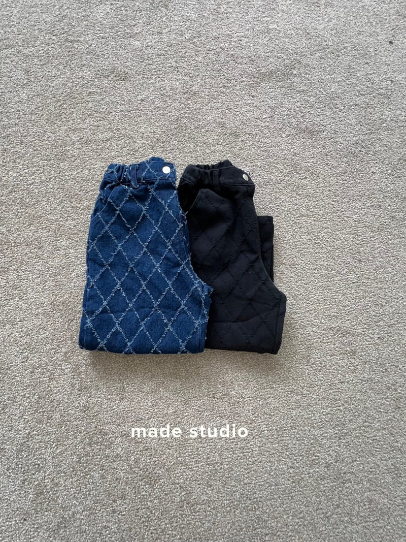Made Studio - Korean Children Fashion - #kidsshorts - Diamond Pants - 2