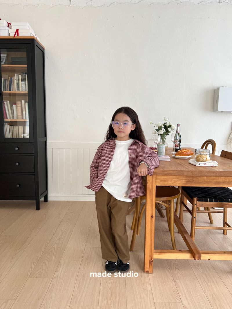 Made Studio - Korean Children Fashion - #kidsstore - Celeb Basic Tee - 5