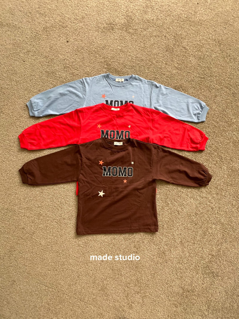 Made Studio - Korean Children Fashion - #kidzfashiontrend - Momo Color Tee