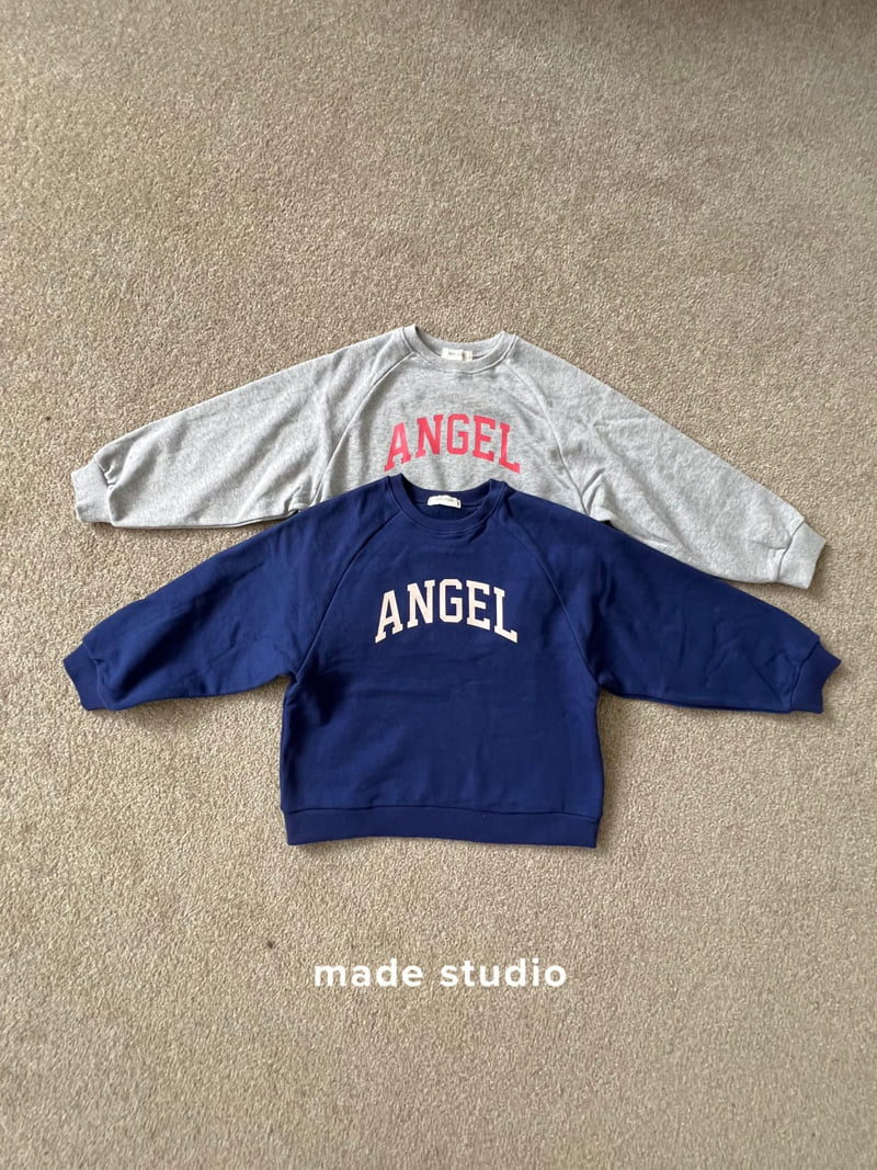 Made Studio - Korean Children Fashion - #littlefashionista - Angel Sweatshirt