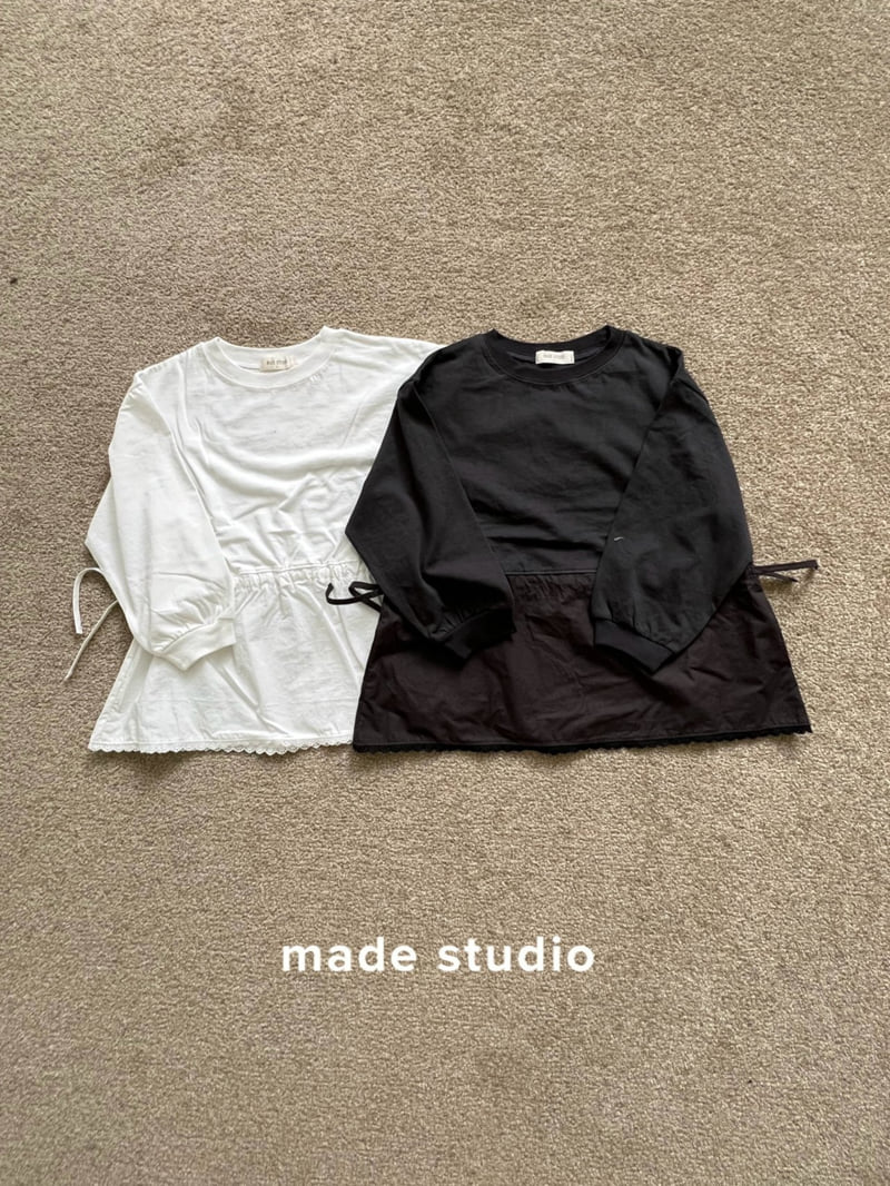 Made Studio - Korean Children Fashion - #magicofchildhood - Layered String Tee