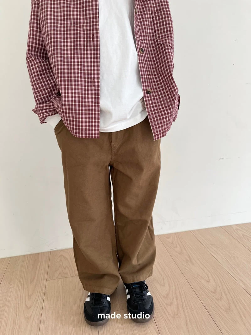 Made Studio - Korean Children Fashion - #stylishchildhood - Barbie Cotton Pants - 3
