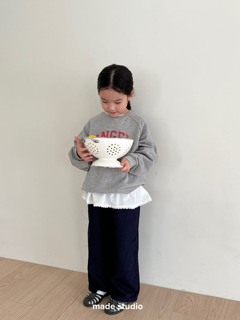 Made Studio - Korean Children Fashion - #prettylittlegirls - Layered String Tee - 4
