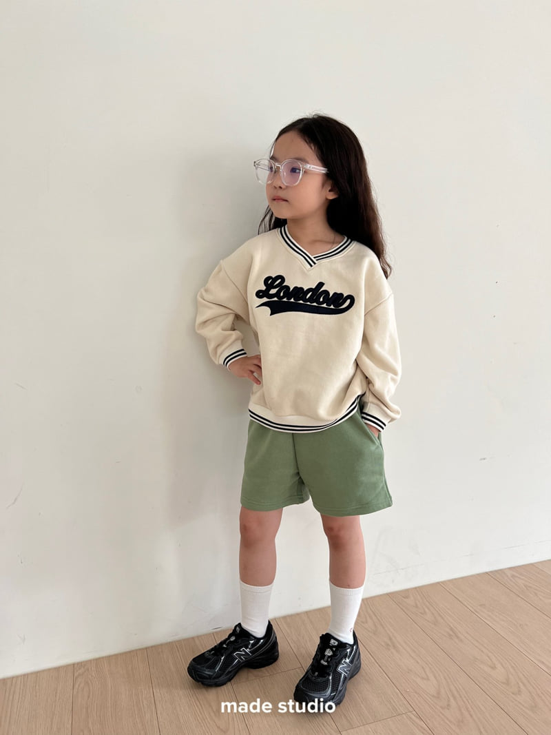 Made Studio - Korean Children Fashion - #todddlerfashion - French Terry Shorts - 3