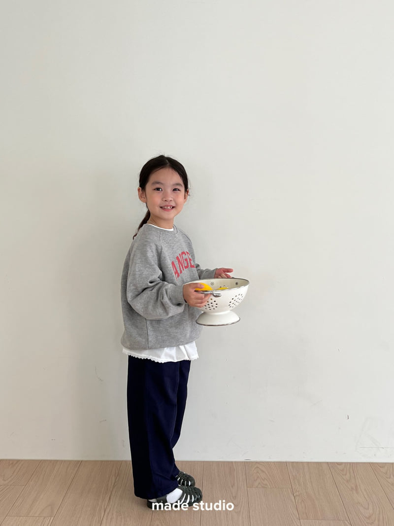 Made Studio - Korean Children Fashion - #toddlerclothing - Angel Sweatshirt - 6