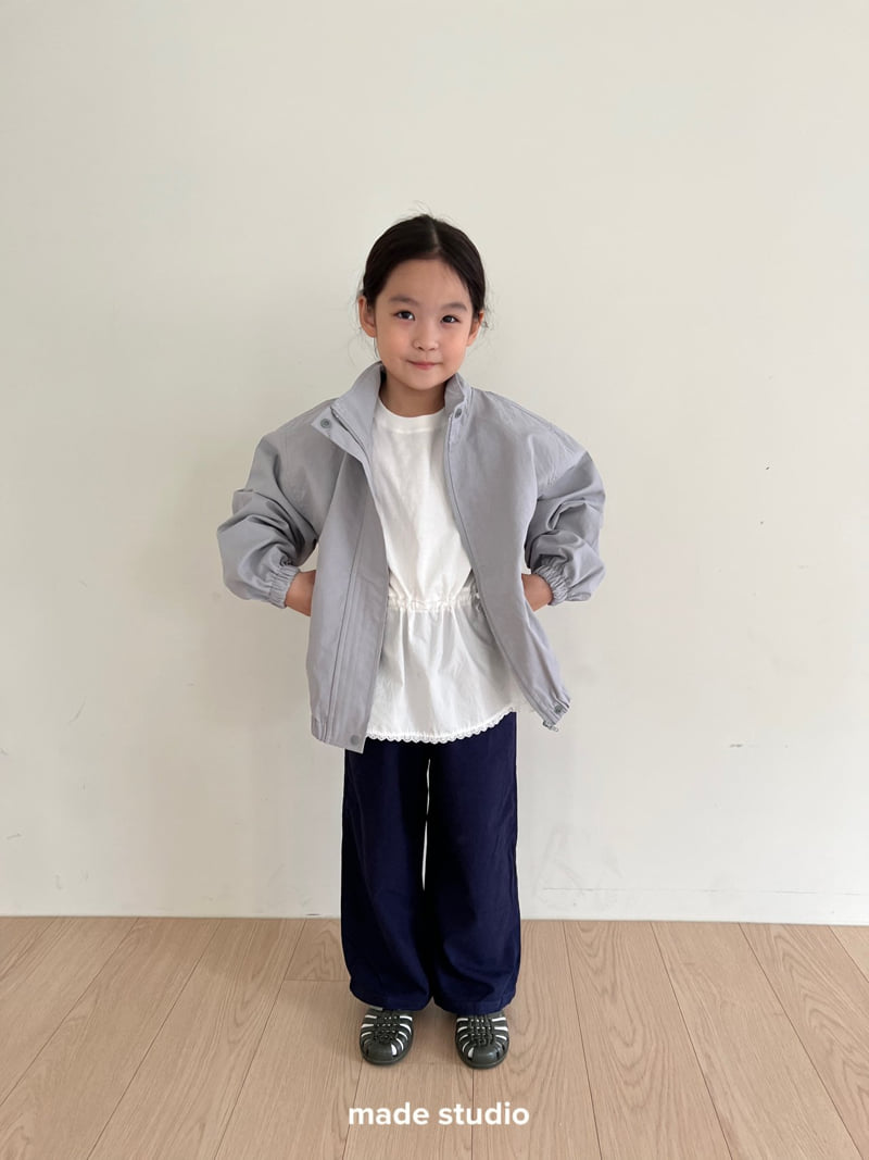 Made Studio - Korean Children Fashion - #toddlerclothing - Layered String Tee - 5