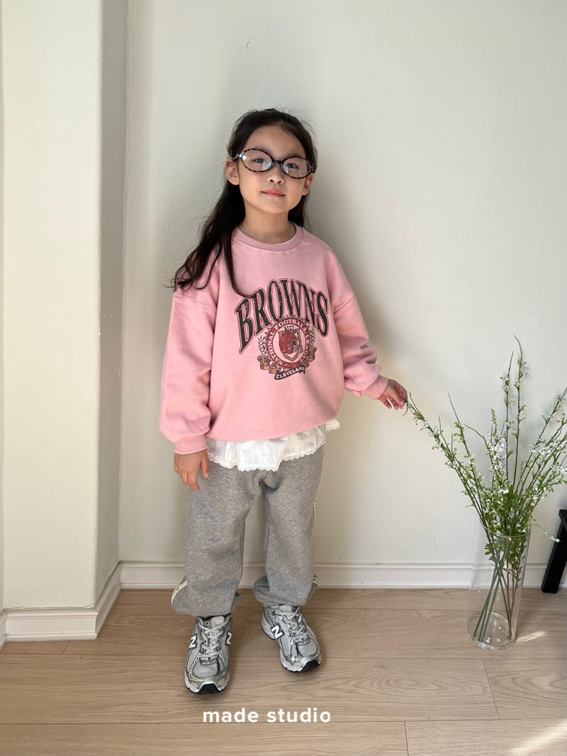 Made Studio - Korean Children Fashion - #toddlerclothing - Browns Sweatshirt - 3