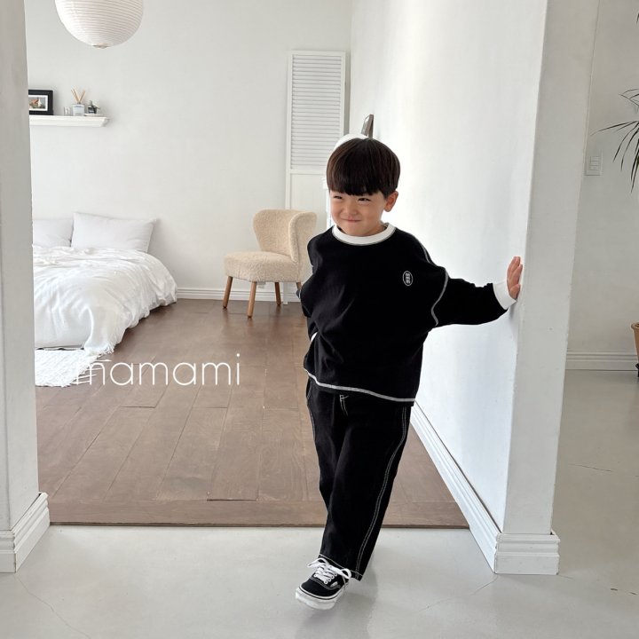Mamami - Korean Children Fashion - #kidzfashiontrend - M-Stitch Tee - 4