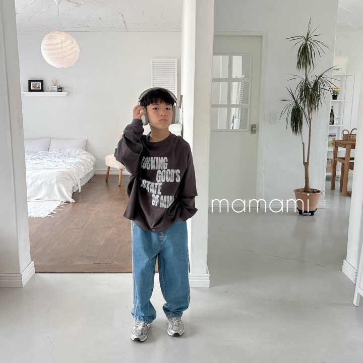 Mamami - Korean Children Fashion - #Kfashion4kids - Two-Line Denim Pants - 12
