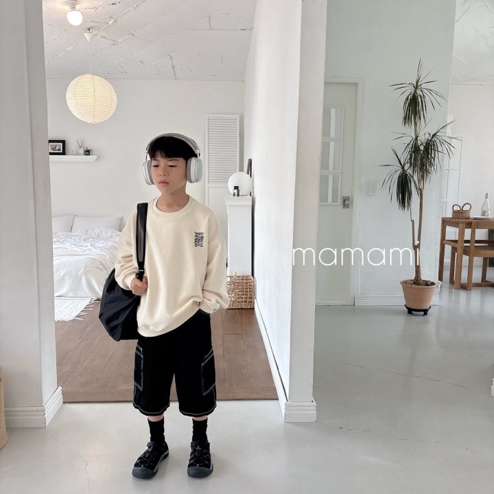 Mamami - Korean Children Fashion - #Kfashion4kids - Dark Cargo Denim Pants - 6
