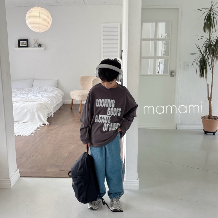 Mamami - Korean Children Fashion - #childofig - Looking Layered Tee - 3
