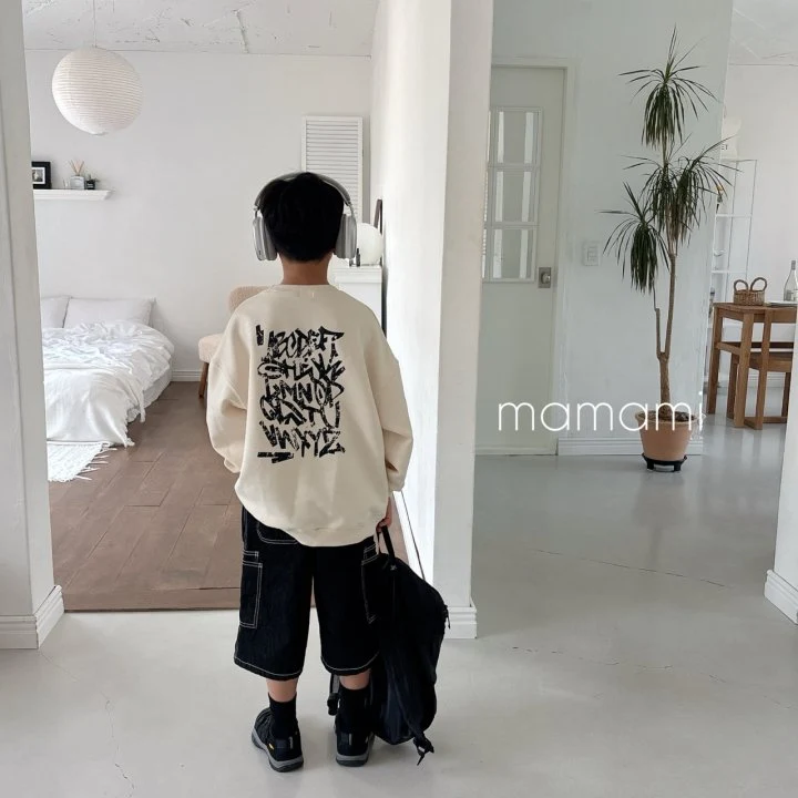 Mamami - Korean Children Fashion - #childofig - Dark Cargo Denim Pants - 11