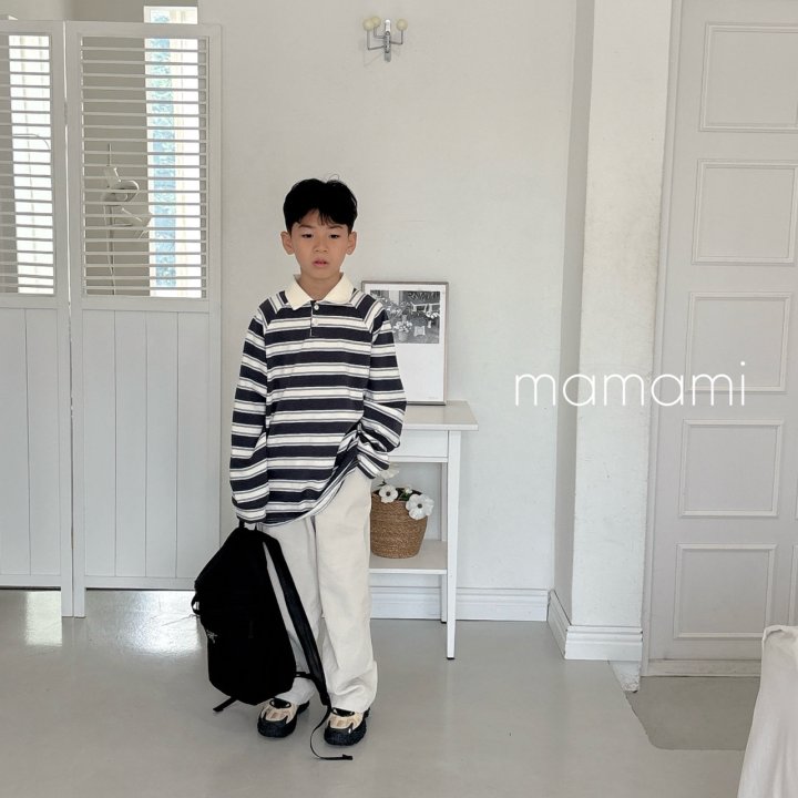 Mamami - Korean Children Fashion - #childofig - Brick Corduroy Pants - 10
