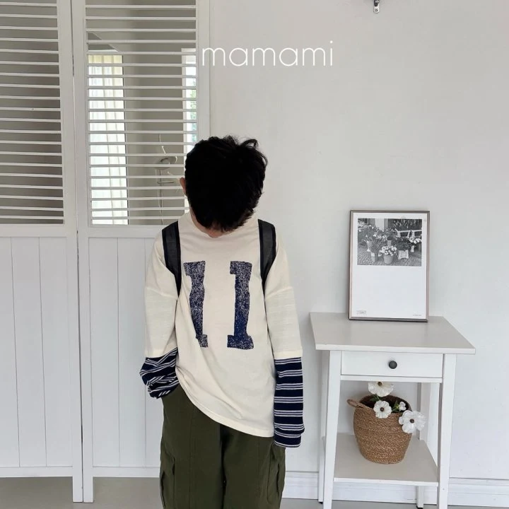Mamami - Korean Children Fashion - #childofig - 11 Layered Tee - 7