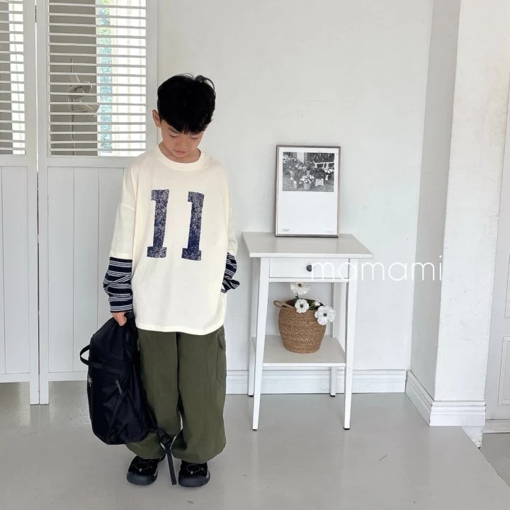Mamami - Korean Children Fashion - #childofig - 11 Layered Tee - 8
