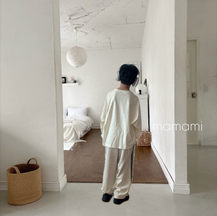 Mamami - Korean Children Fashion - #childrensboutique - Line Track Pants - 12