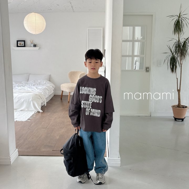 Mamami - Korean Children Fashion - #childofig - Looking Layered Tee - 4
