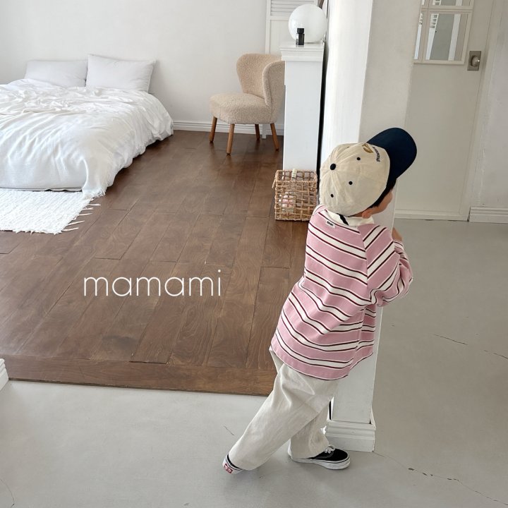 Mamami - Korean Children Fashion - #childrensboutique - Brick Corduroy Pants - 11