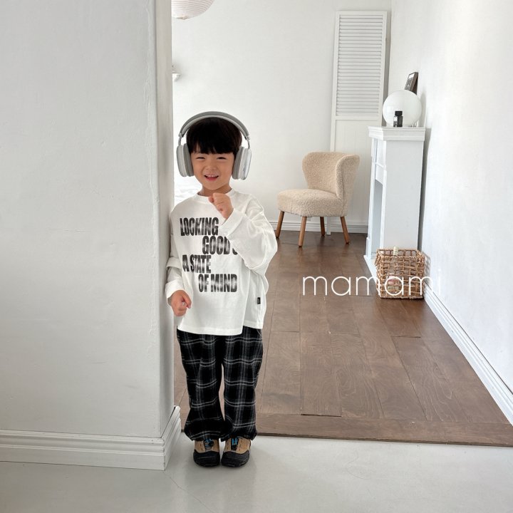 Mamami - Korean Children Fashion - #childrensboutique - Check Mood Pants - 4