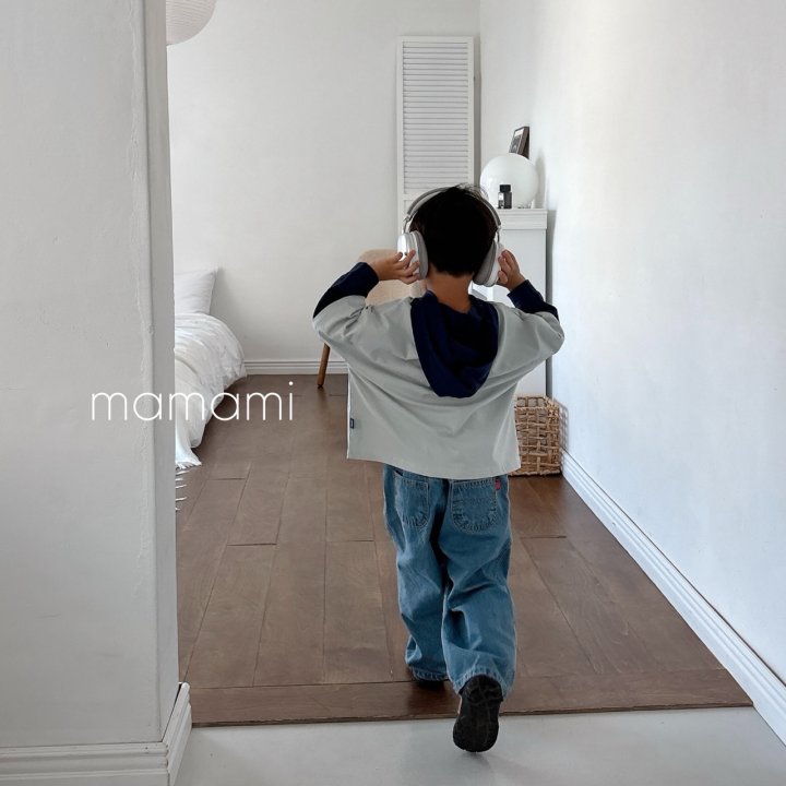 Mamami - Korean Children Fashion - #designkidswear - Two-Tone Hoodie - 11