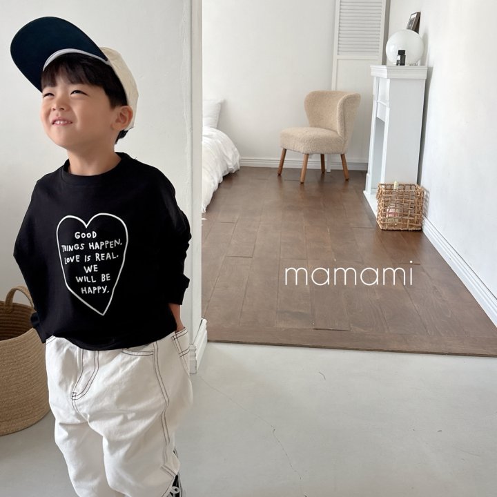 Mamami - Korean Children Fashion - #designkidswear - Happy Heart Tee - 8