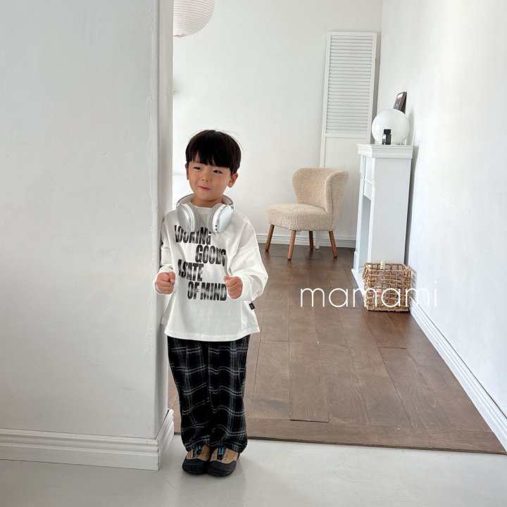 Mamami - Korean Children Fashion - #fashionkids - Check Mood Pants - 6