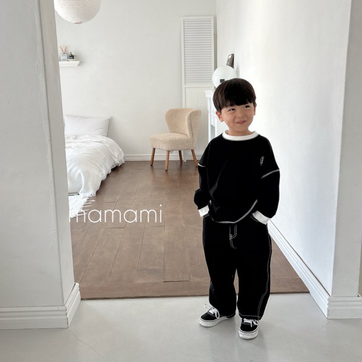 Mamami - Korean Children Fashion - #kidzfashiontrend - M-Stitch Tee - 3