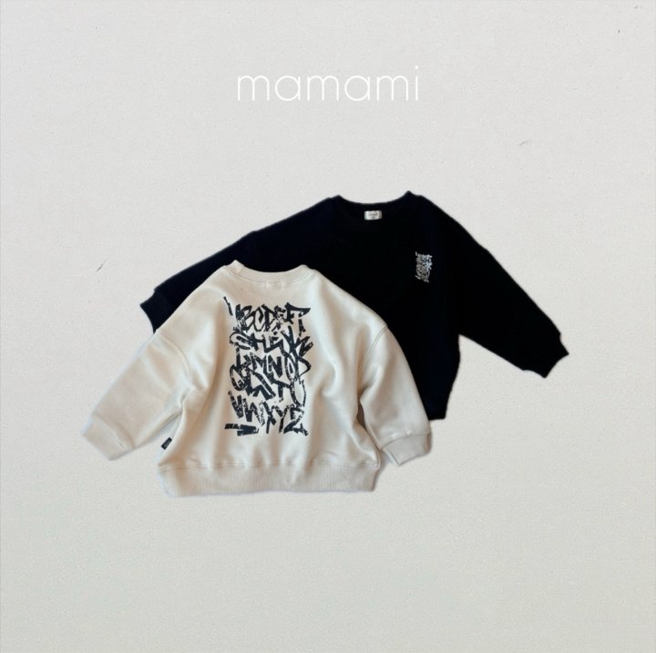 Mamami - Korean Children Fashion - #kidzfashiontrend - Graphic Sweatshirt