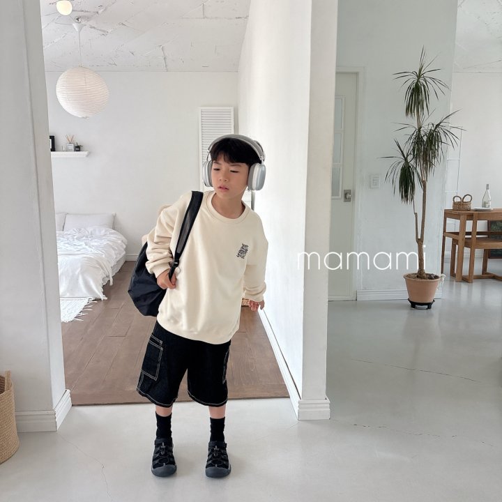 Mamami - Korean Children Fashion - #kidzfashiontrend - Dark Cargo Denim Pants - 5