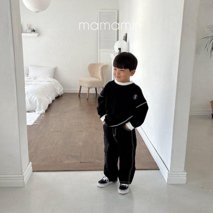 Mamami - Korean Children Fashion - #littlefashionista - M-Stitch Tee - 5