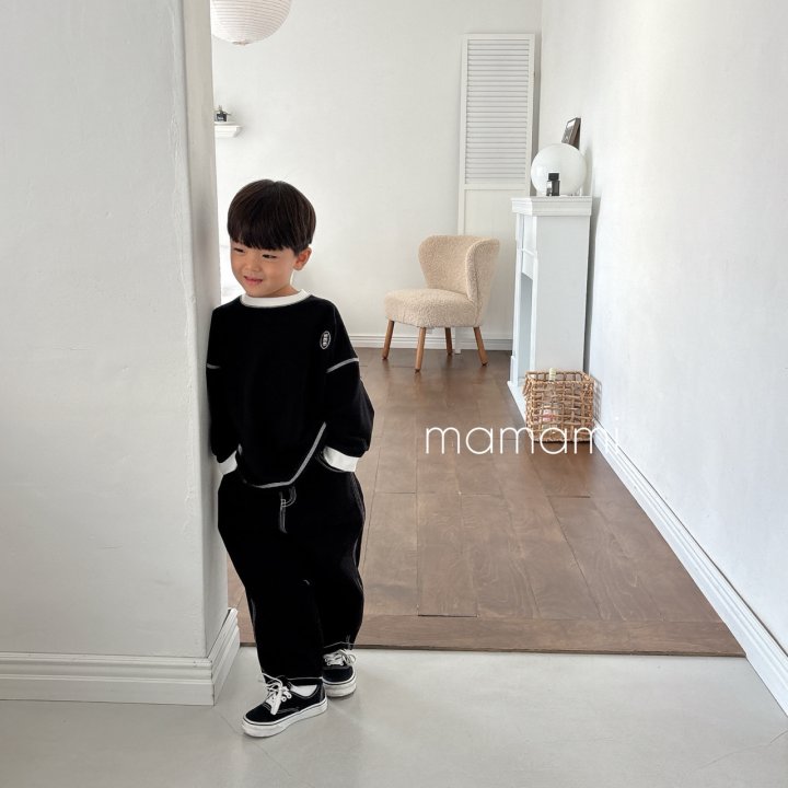 Mamami - Korean Children Fashion - #magicofchildhood - Label Stitch Pants - 9