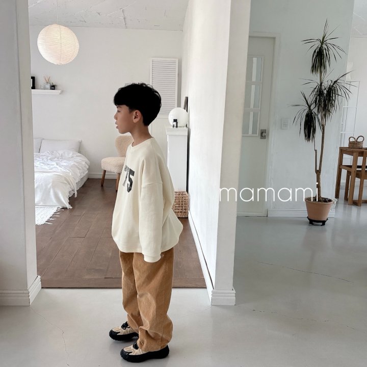 Mamami - Korean Children Fashion - #magicofchildhood - Brick Corduroy Pants - 6