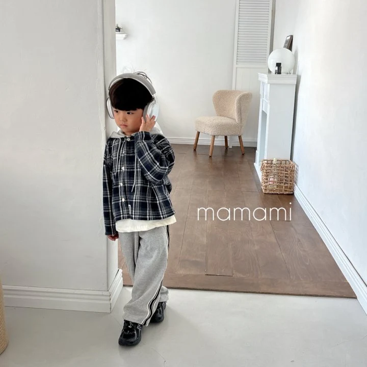 Mamami - Korean Children Fashion - #magicofchildhood - Urban Check Hooded Shirt - 5