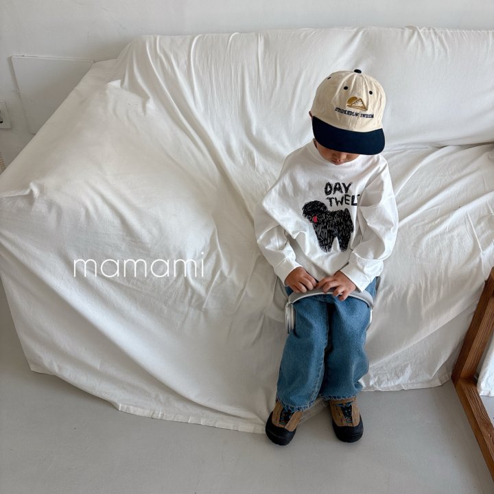 Mamami - Korean Children Fashion - #minifashionista - Day Off Denim Pants - 9