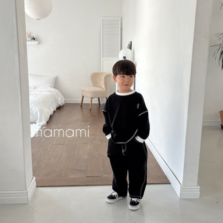 Mamami - Korean Children Fashion - #minifashionista - M-Stitch Tee - 7