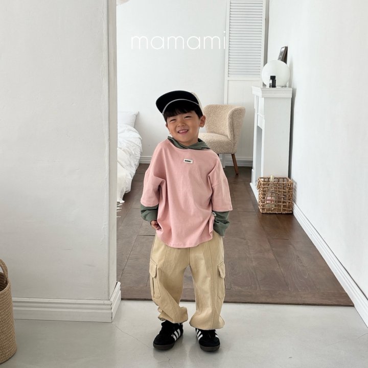 Mamami - Korean Children Fashion - #magicofchildhood - Two-Tone Hoodie - 4
