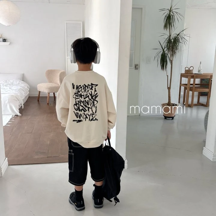 Mamami - Korean Children Fashion - #minifashionista - Dark Cargo Denim Pants - 9