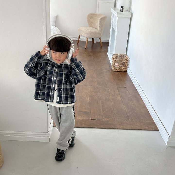 Mamami - Korean Children Fashion - #prettylittlegirls - Line Track Pants - 7