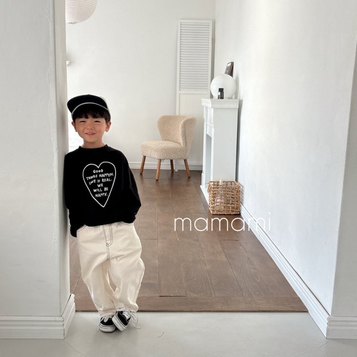 Mamami - Korean Children Fashion - #prettylittlegirls - Label Stitch Pants - 11