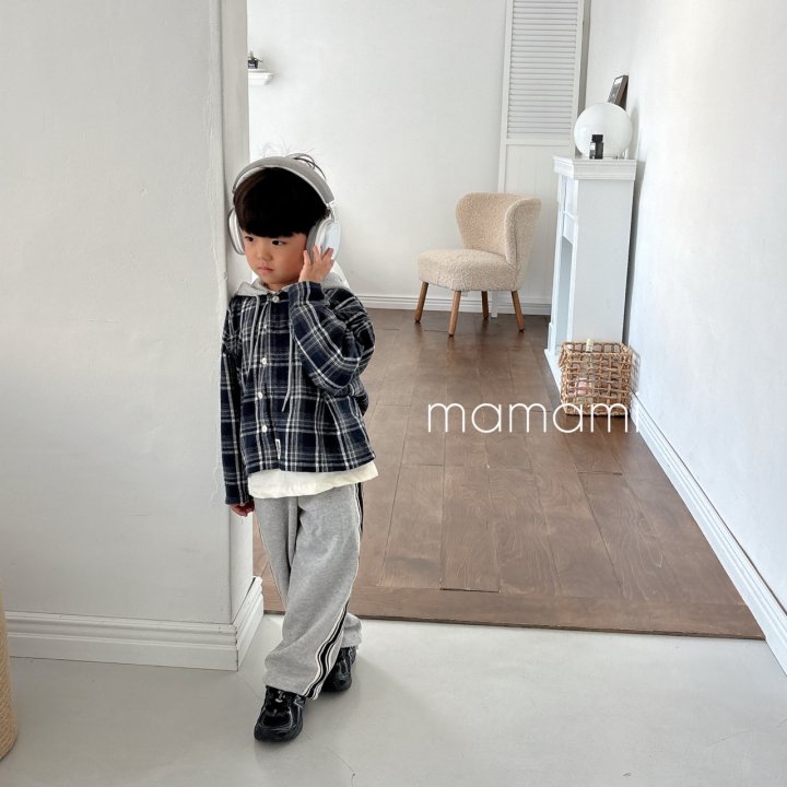 Mamami - Korean Children Fashion - #stylishchildhood - Line Track Pants - 10