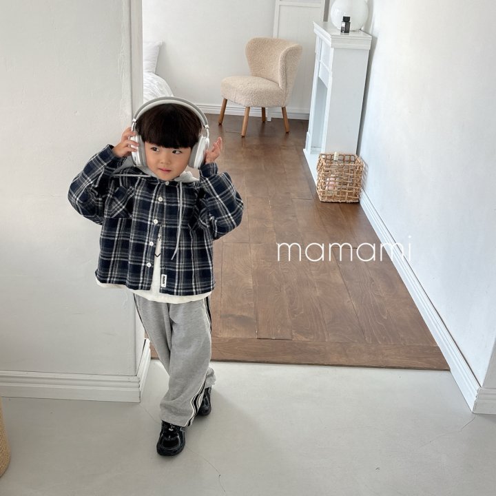Mamami - Korean Children Fashion - #todddlerfashion - Line Track Pants - 8
