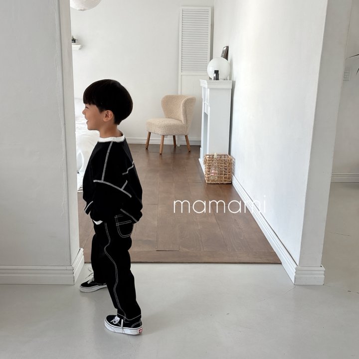 Mamami - Korean Children Fashion - #toddlerclothing - M-Stitch Tee - 10