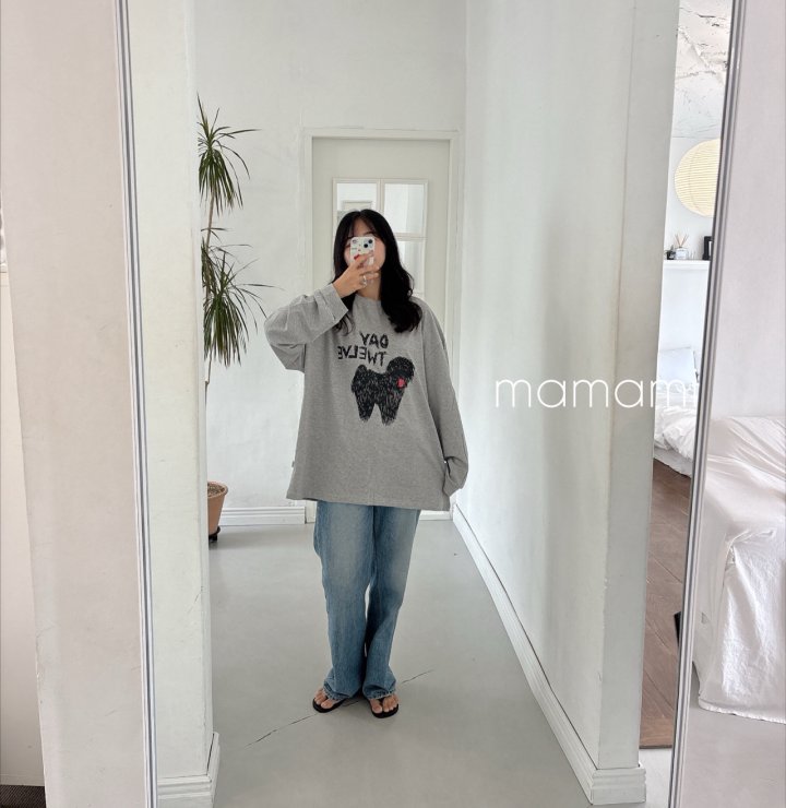 Mamami - Korean Women Fashion - #momslook - DAY Puppy Tee (Adult) - 3